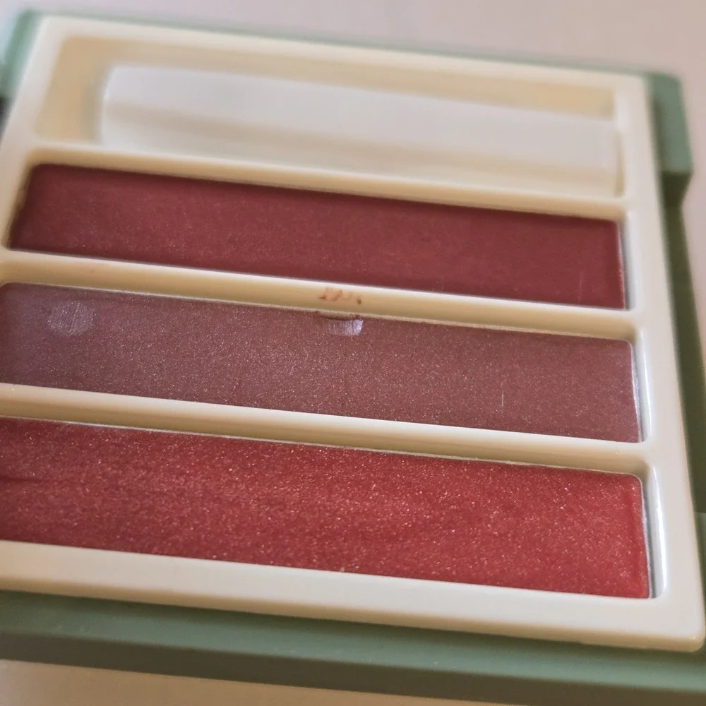 New Clinique Lipstick Palette Rose‎ Spectrum Bamboo Pink Blushing Coral RARE HTF
